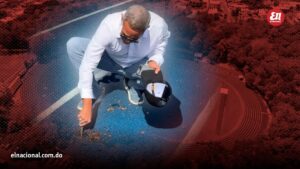 Franklin Romero cuestiona las condiciones de pista de atletismo de San Francisco de Macorís