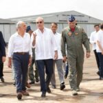Abinader y el presidente de Honduras realizan recorrido militar y fronterizo
