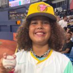 Niño le roba un jonrón a su ídolo Fernando Tatis Jr.
