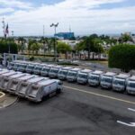Abinader entrega 50 camiones compactadores para enfrentar cúmulo de basura