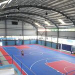 El Honduras con nuevo espacio deportivo con entrega de techado por parte de Miderec