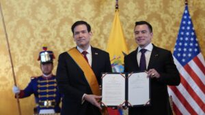 Rubio afirma que EE. UU. trabaja con aliados en el combate al narcotráfico en América Latina