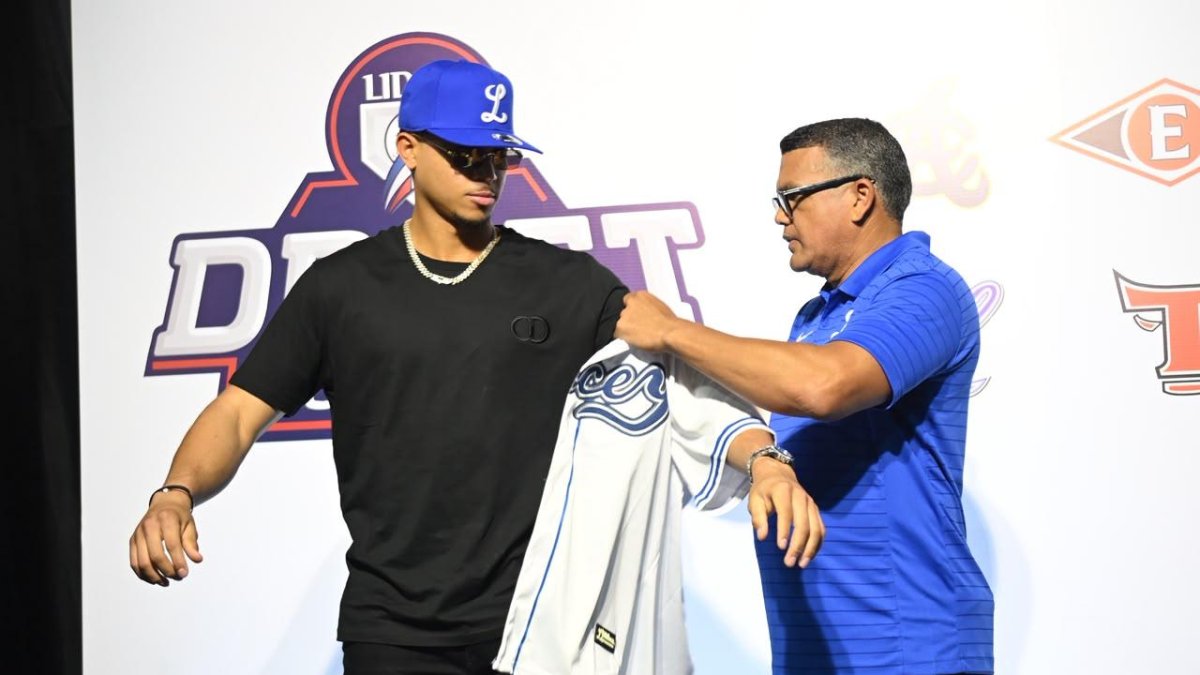 Hayden Álvarez rompe pronósticos y encabeza primera ronda del Draft de LIDOM