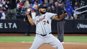 Kenley Jansen, a cinco salvamentos de entrar en la historia del béisbol