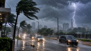 Ya hay seis provincias en alerta por intensos aguaceros con tormentas eléctricas