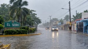 Lloverá en ocho provincias y se forma disturbio en el Atlántico