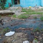 Denuncian insalubridad por pozos sépticos desbordados en sector Villa Progreso, Los Alcarrizos