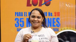 Una jugada automática convierte a empleada privada en ganadora de RD$35 millones