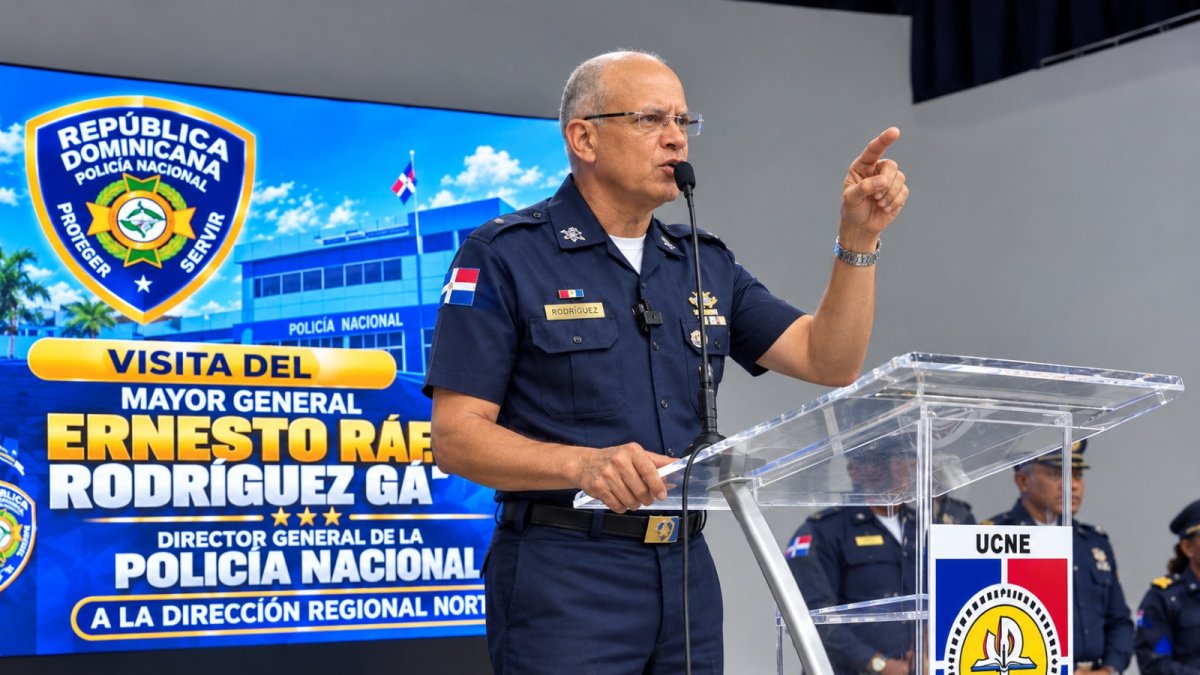 Director de la PN advierte que los delincuentes en RD tienen dos caminos