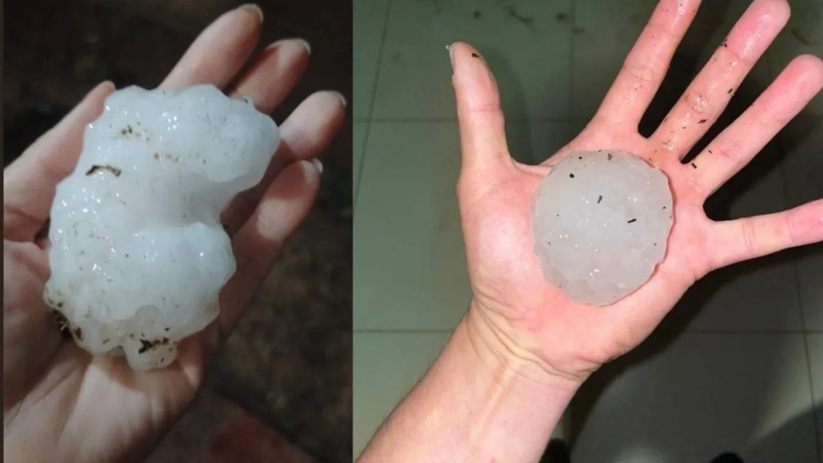 Fuerte granizada con bolas del tamaño de una pelota de tenis causa daños en varias zonas de Paraguay