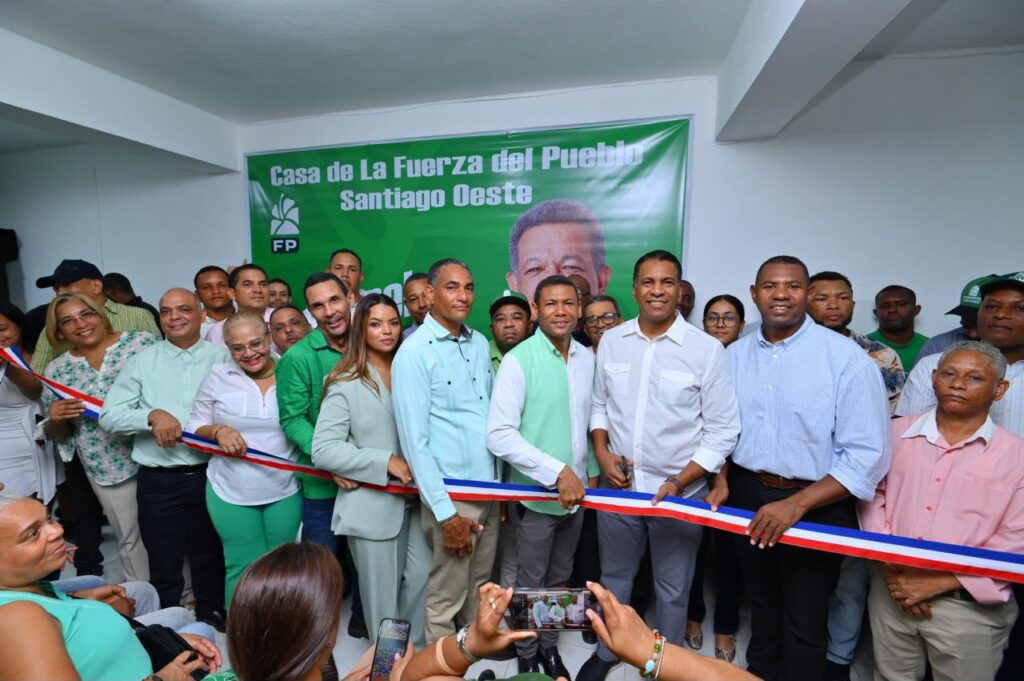 Fuerza del Pueblo fortalece estructura en Santiago Oeste con apertura de local