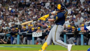 Cerveceros mandan a la lona a los Dodgers y los coloca al borde de la eliminación Serie de Campeonato de la Liga Nacional