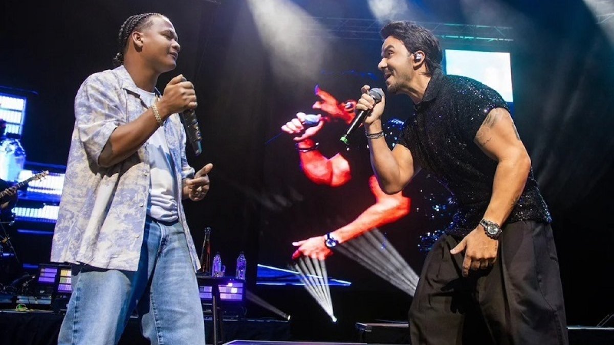 Dalvin La Melodía sorprende en Miami al invitar a Luis Fonsi a su concierto