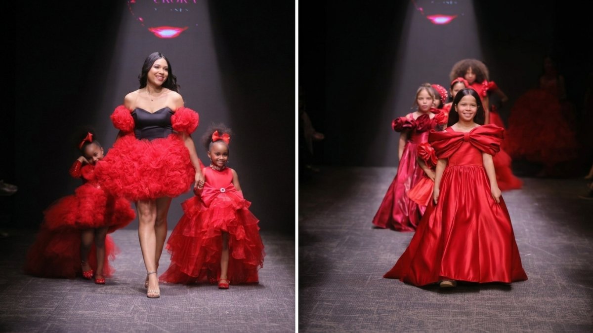 Hijas de Amara La Negra y Yubelkis Peralta brillan en RD Fashion Week 2026