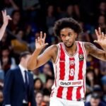 Jean Montero se hace sentir en la Euroliga con el Olympiacos
