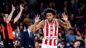 Jean Montero se hace sentir en la Euroliga con el Olympiacos