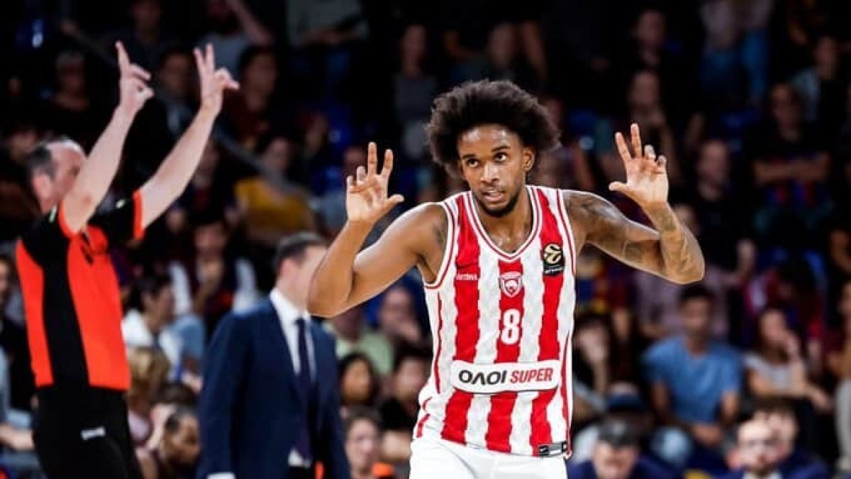Jean Montero se hace sentir en la Euroliga con el Olympiacos