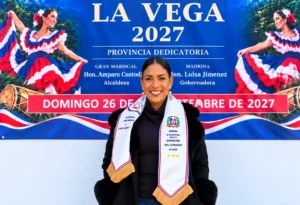 Gigi Núñez destaca en Desfile Dominicano de Essex 2026